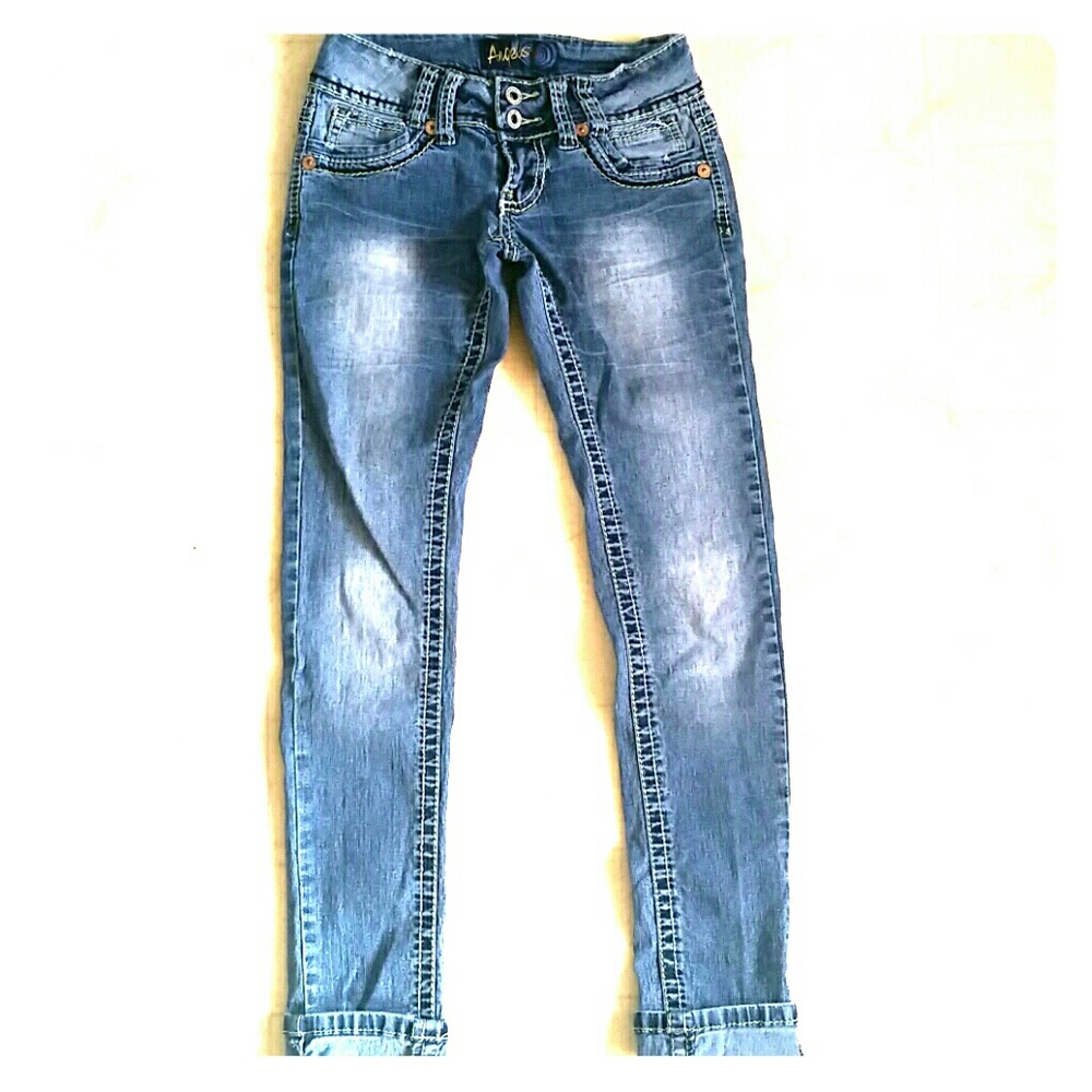 Angles low rise skinny jeans